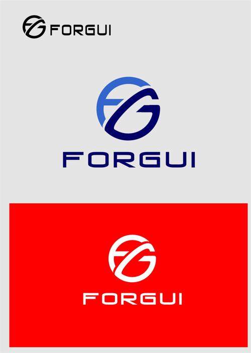 为英文为forgui箱包类设计一个logo